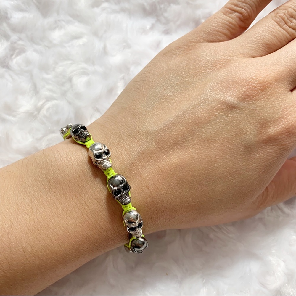SKULL HEAD ADJUSTABLE BRACELET | NWOT